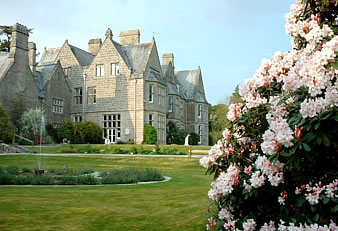 The house and gardens at Delamore
